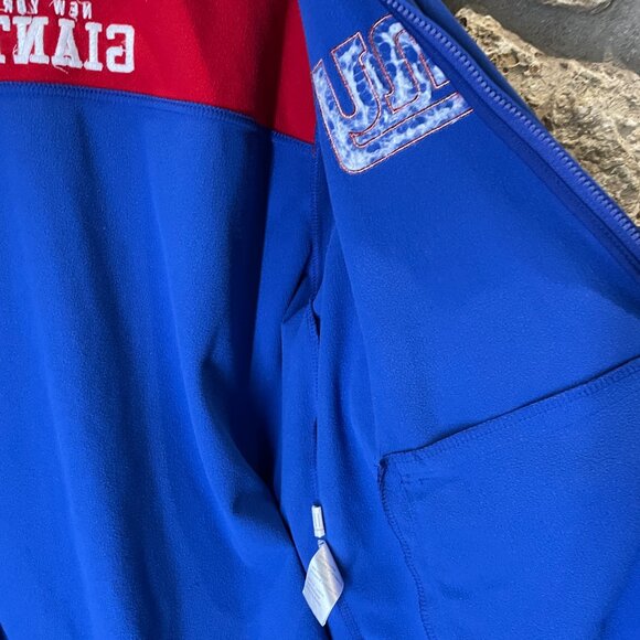 NFL New York Giants Football Zip Up Men's Track Jacket - Picture 5 of 7
